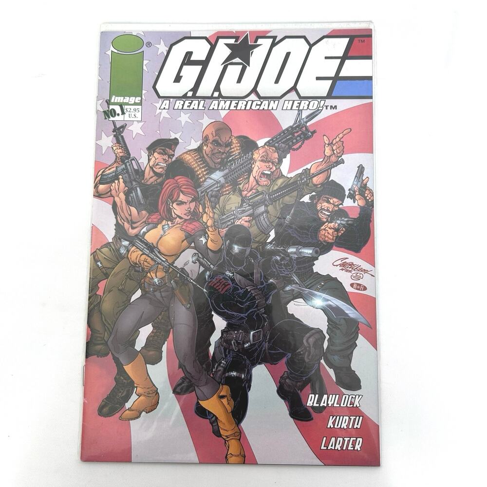 GI Joe Real‎ American Hero #1 (Image Comics 2001) J. Scott Campbell Cover
